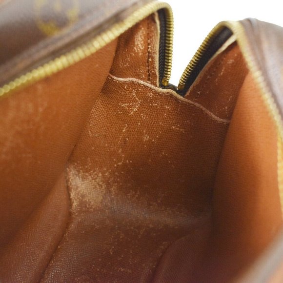 Authentic LOUIS VUITTON Blois Crossbody Shoulder Bag Monogram Leather Brown - Picture 7 of 16